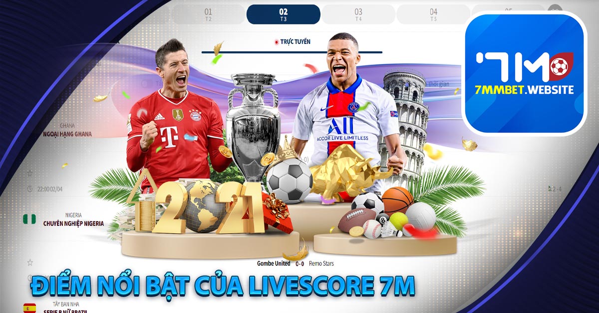 Điểm nổi bật của livescore 